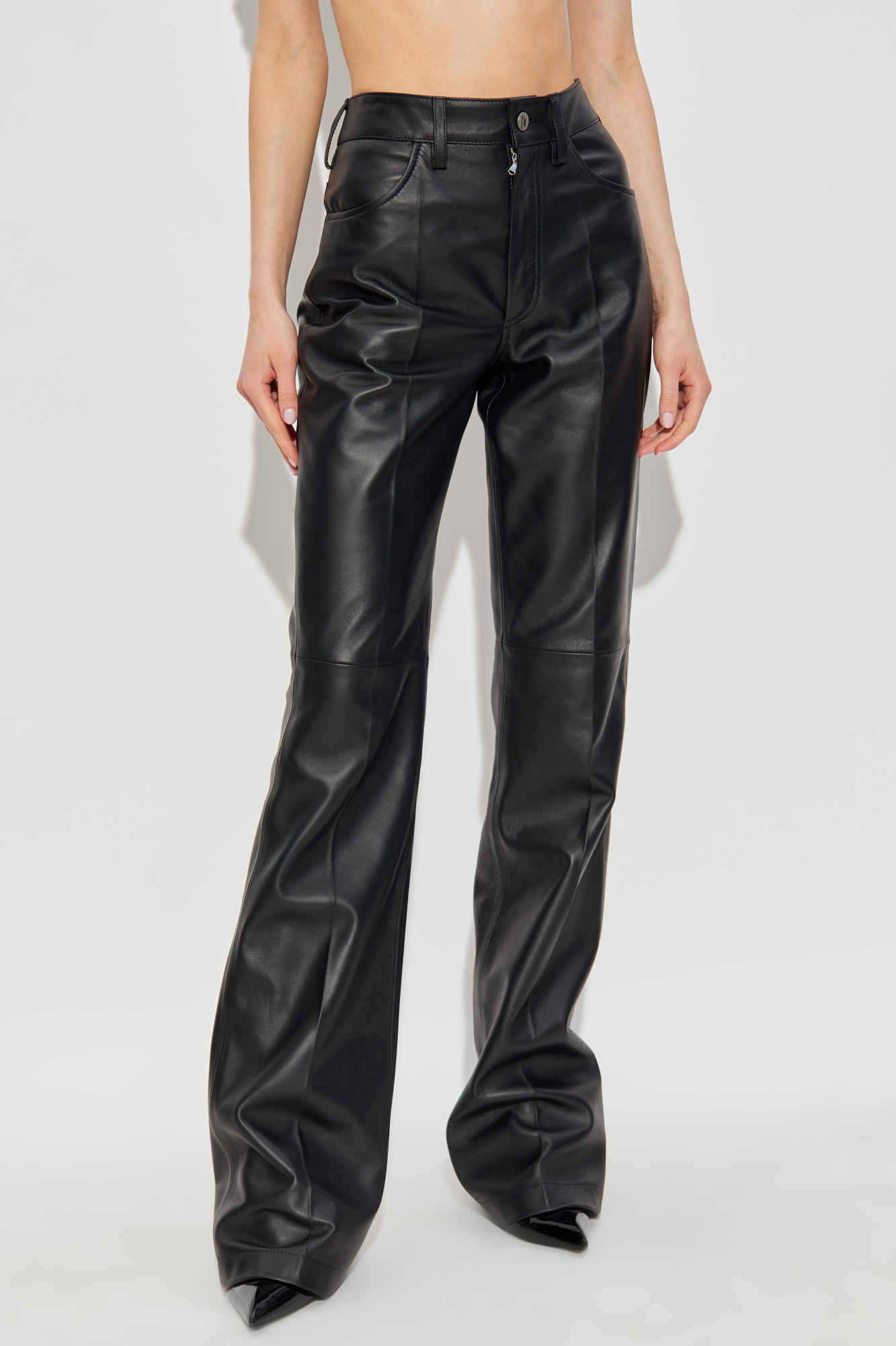 The Attico Leather pants | Women's Clothing | Vitkac